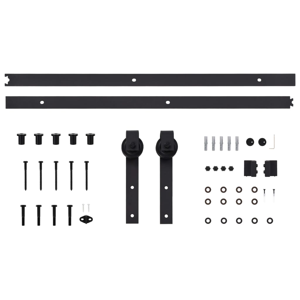 Sluien Steel Black -seltsames Herrajes Kit 183cm 183 cm