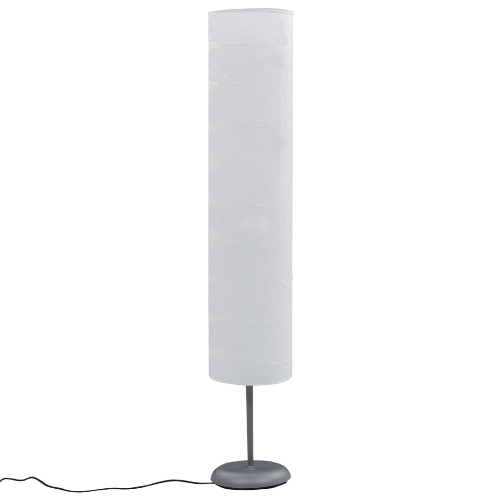 Lámpara de pie con soporte blanco E27 121 cm vidaXL