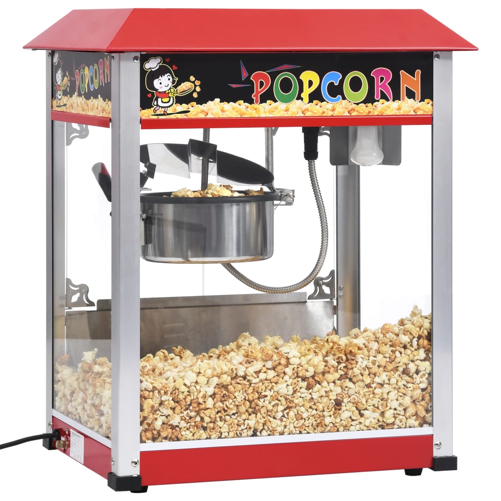 Vetonek Máquina para hacer palomitas de maíz con olla de teflón 1400 W