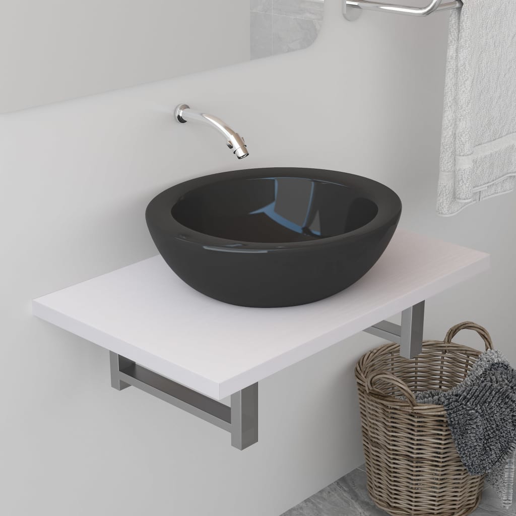 Mueble de cuarto de baño blanco 60x40x16,3 cm v4943 Vetonek