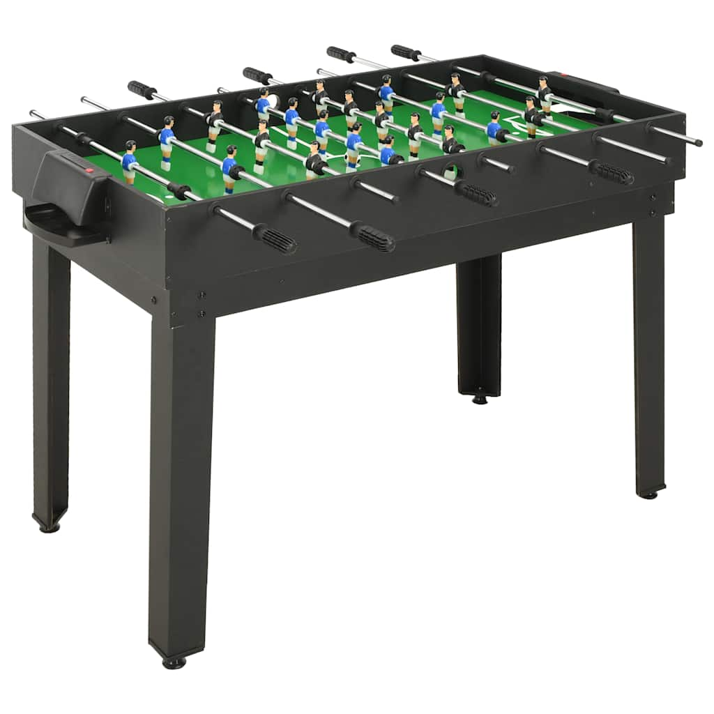 Mesa multijuegos 15 en 1 negro 121x61x82 cm - Vetonek