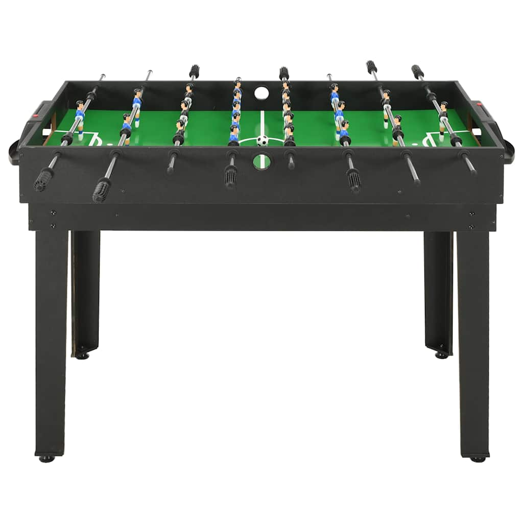 Mesa multijuegos 15 en 1 negro 121x61x82 cm - Vetonek