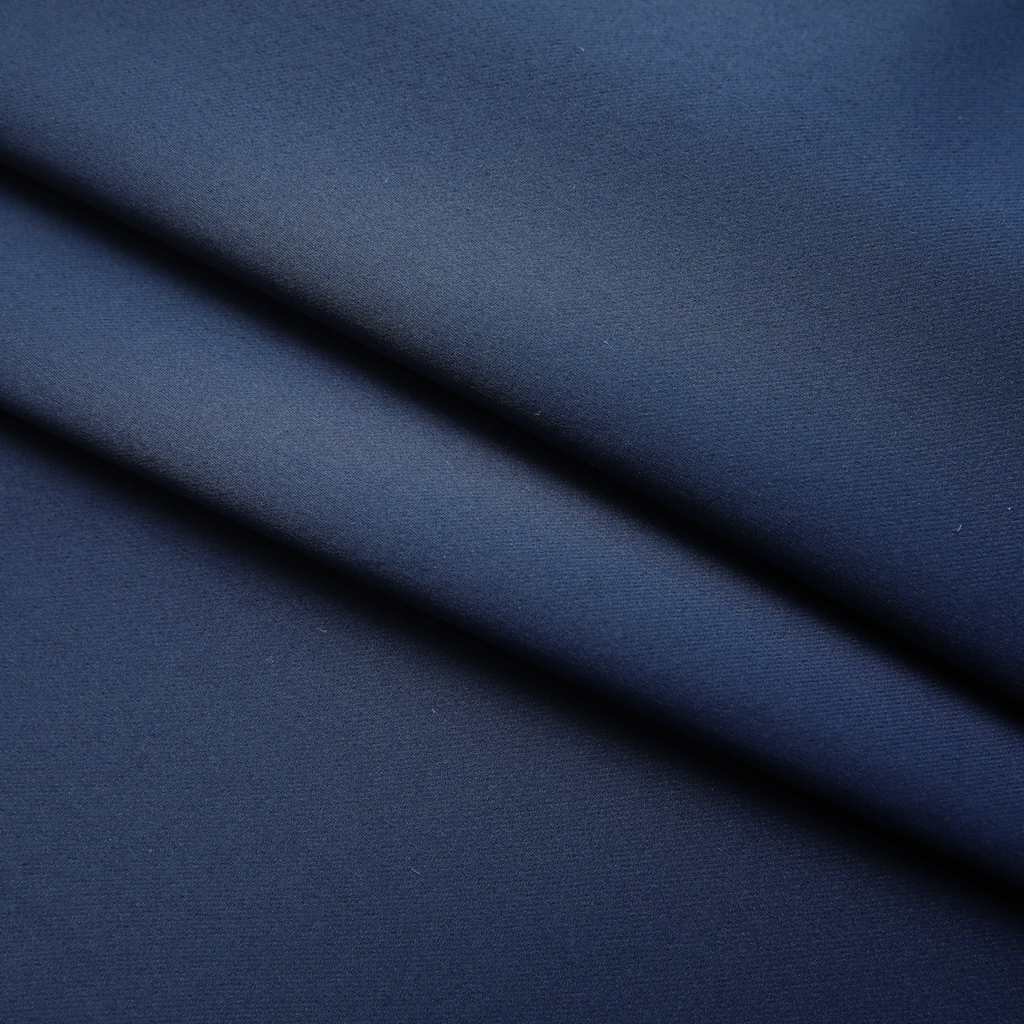 Blackout curtains with hooks 2 units blue 140x245 cm - Vetonek