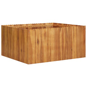 Parterre de fleurs en bois d'acacia massif 100x100x50 cm v2962 Vetonek