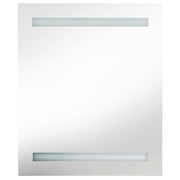 Mueble de baño con espejo led 50x13,5x60 cm v8414 - Vetonek