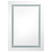 Mueble de baño con espejo led 50x13x70 cm v8421 - Vetonek