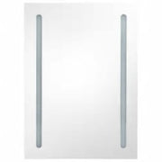 Mueble de baño con espejo led 50x13x70 cm v8438 - Vetonek