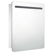 Mueble de baño con espejo led 68x9x80 cm v8452 - Vetonek