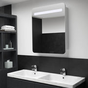 Mueble de baño con espejo led 68x9x80 cm v8452 Vetonek