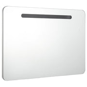 Mueble de baño con espejo led 80x9,5x55 cm v8469 - Vetonek