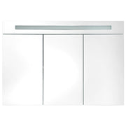 Mueble de baño con espejo led 88x13x62 cm v8476 - Vetonek