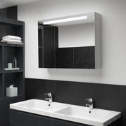 Mueble de baño con espejo led 88x13x62 cm v8476 Vetonek