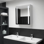 Mueble de baño con espejo led 60x14x62 cm v8490 Vetonek