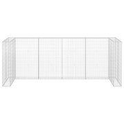 Muro de gaviones para contenedor de basura, estructura durable y protección ambiental - Vetonek