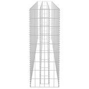Arriate de gaviones de acero galvanizado 270x30x90 cm v4675 Vetonek