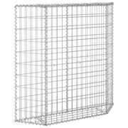 Arriate de gaviones de trapecio acero galvanizado 100x20x100 cm v4811 Vetonek
