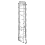 Arriate de gaviones de trapecio acero galvanizado 150x20x100 cm v4828 Vetonek