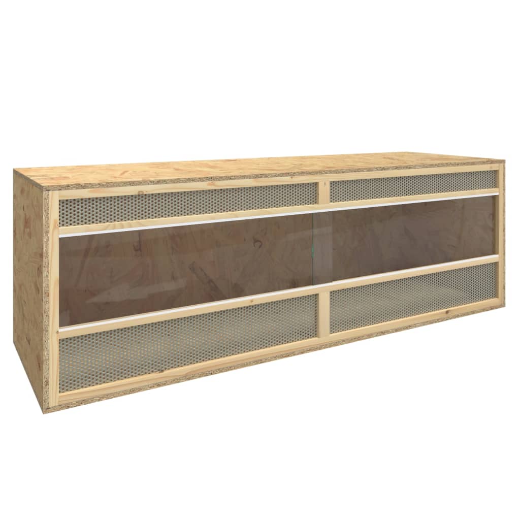 Vetonek Terrario de madera contrachapada 144x46x48 cm