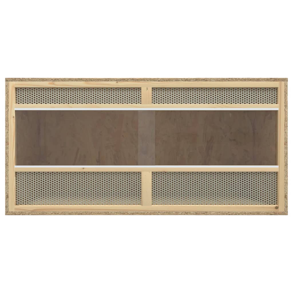 Terrario de madera 100x47x47 cm vidaXL