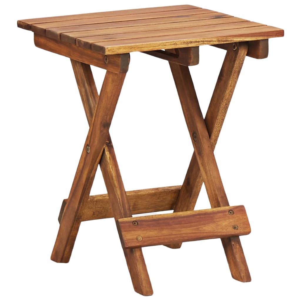 Vetonek Soporte para plantas de madera maciza de acacia 30x30x38 cm  