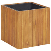 Parterre de fleurs en bois d'acacia massif 43,5x43,5x44 cm v3936 Vetonek