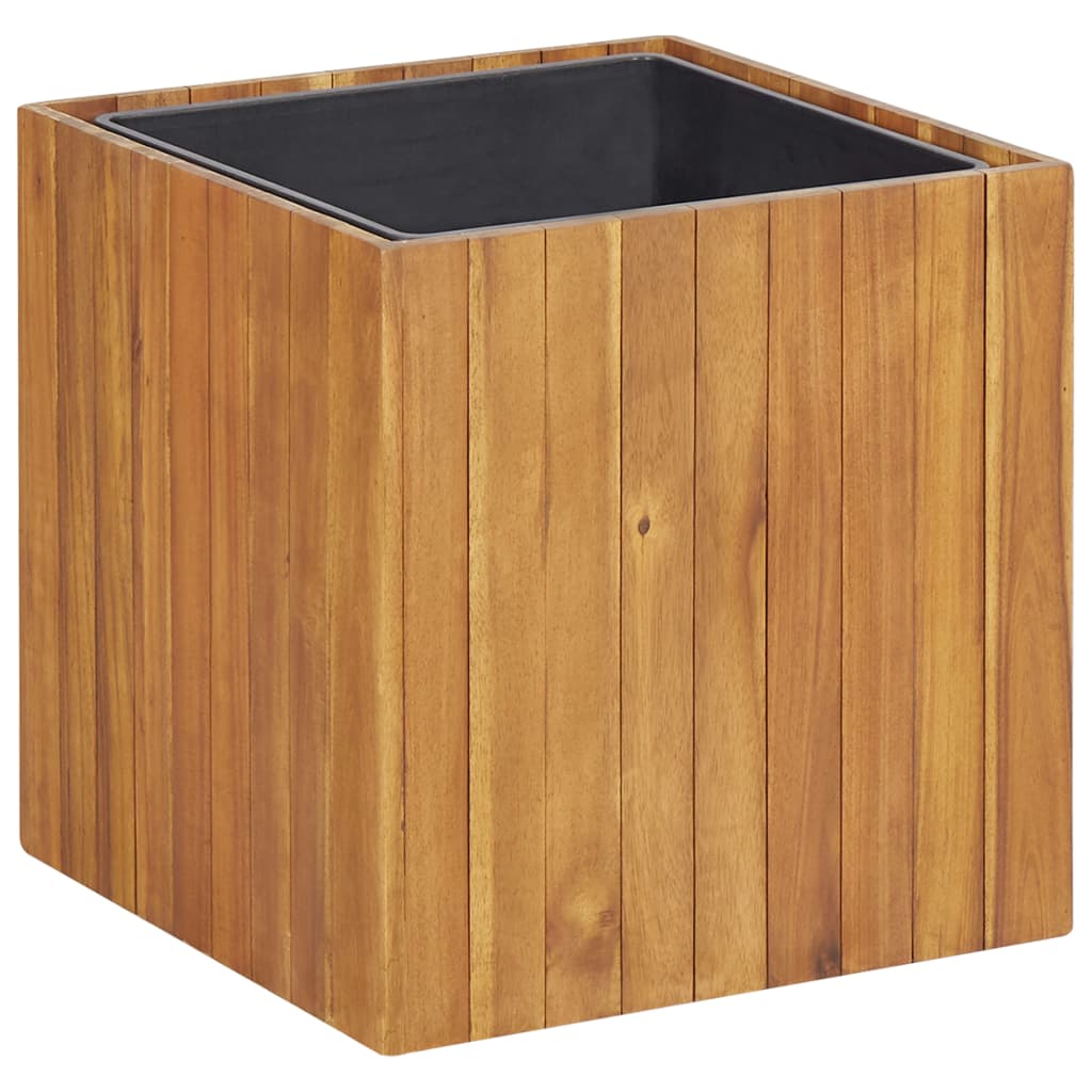 Parterre de fleurs en bois d'acacia massif 43,5x43,5x44 cm v3936 Vetonek