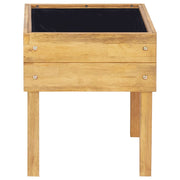 Jardinera elevada de madera maciza de acacia 50x40x45 cm v4094 - Vetonek