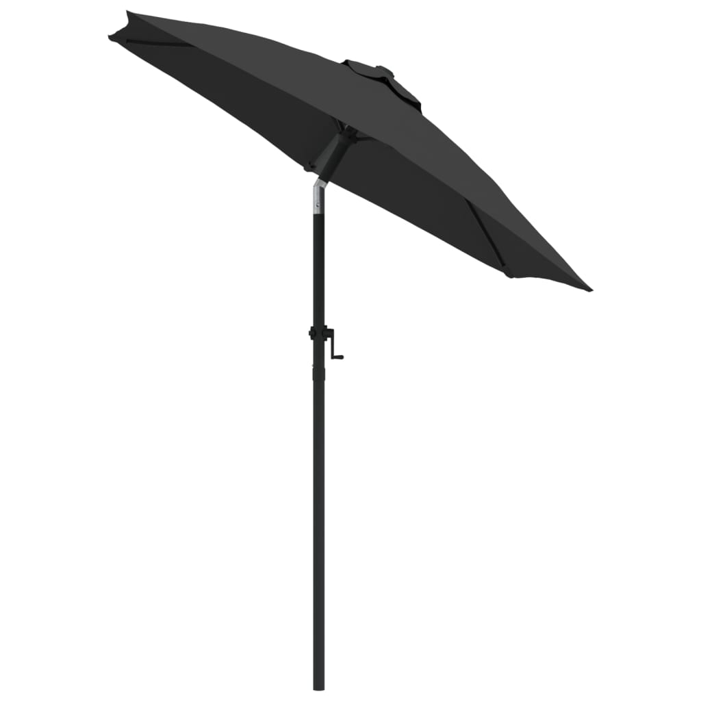 200x224 cm anthracite aluminum umbrella