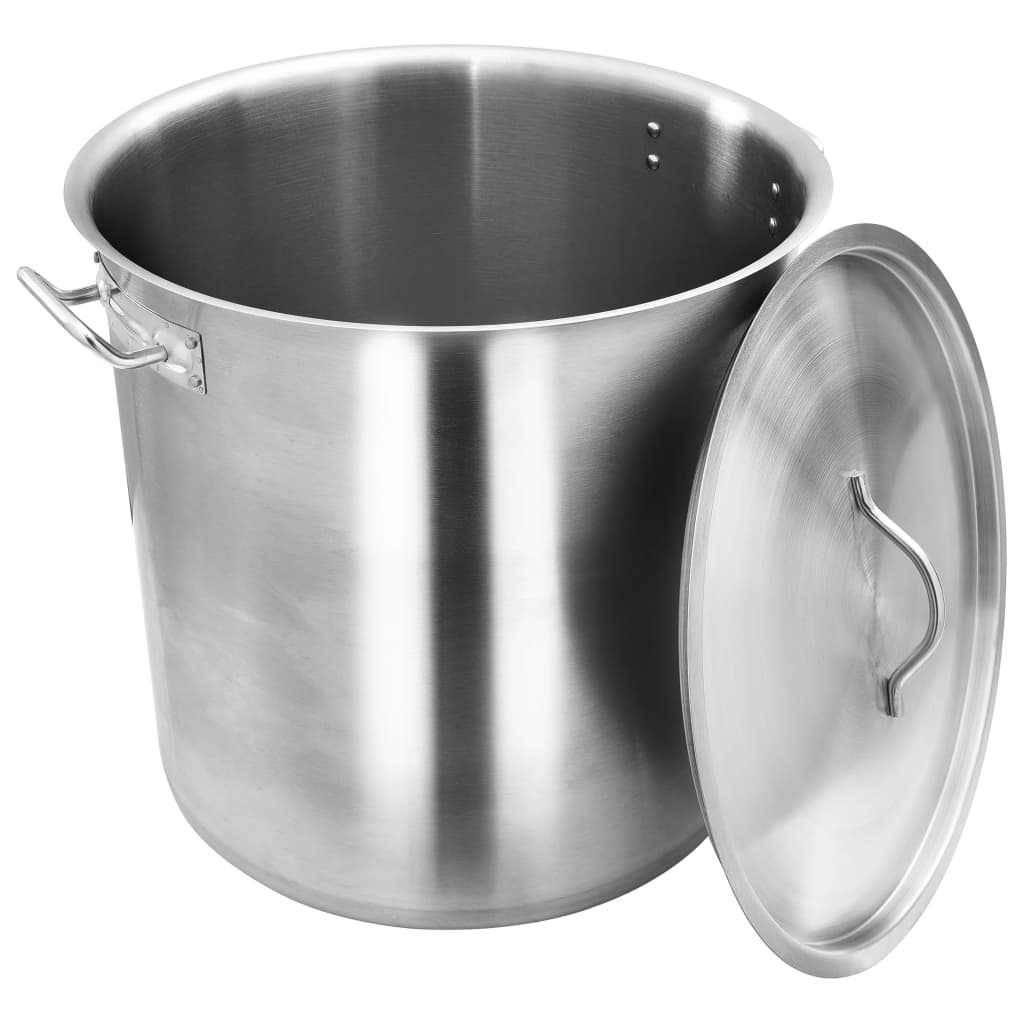 Stainless steel pot 71 l 45x45 cm