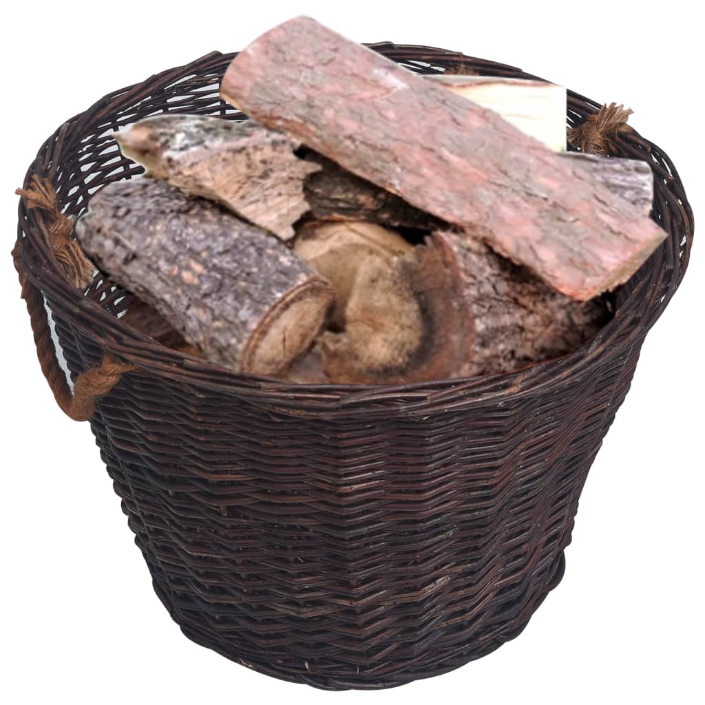 Stackable basket set for 3 units dark brown sauce