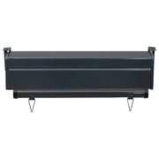 Toldo lateral de balcón marrón 65x250 cm v6423 - Vetonek