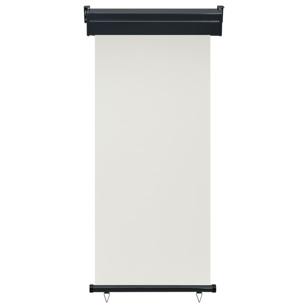 Vetonek Toldo lateral de balcón color crema 85x250 cm