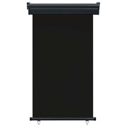 Toldo lateral de balcón negro 105x250 cm v6492 Vetonek