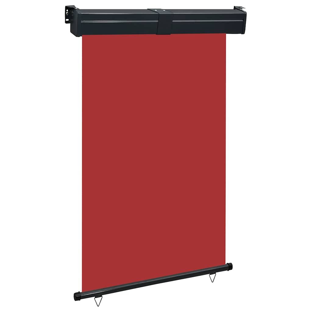 Toldo lateral de balcón rojo 125x250 cm v6584 Vetonek