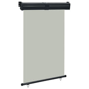 Toldo lateral de balcón gris 125x250 cm v6591 Vetonek
