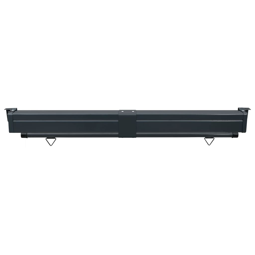 Toldo lateral de balcón negro 165x250 cm v6676 - Vetonek