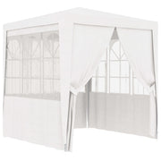Carpa profesional para fiestas con paredes blanco 90 g/m² 2x2 m v7598 Vetonek
