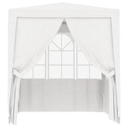 Carpa profesional para fiestas con paredes blanco 90 g/m² 2x2 m - Vetonek