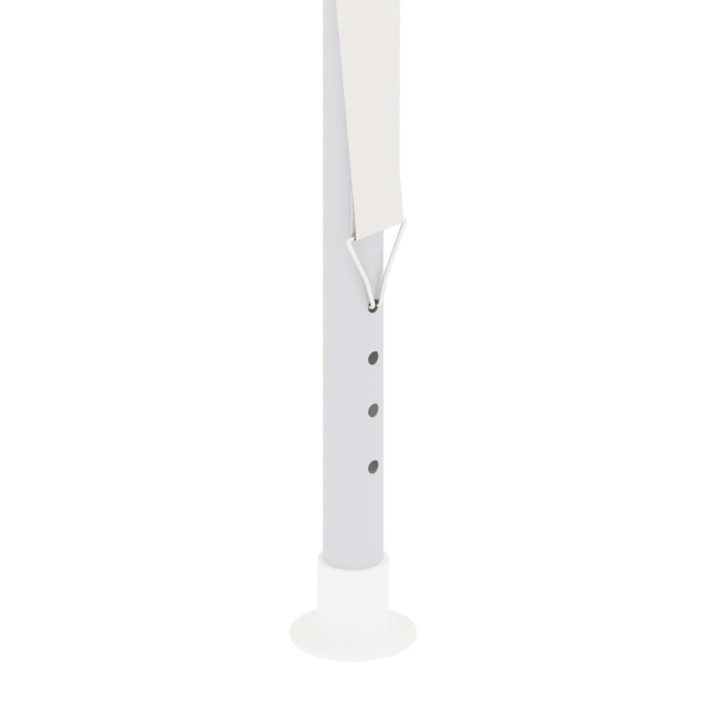 Carpa para celebraciones con 4 paredes de malla blanco 4x9 m v24 - Vetonek