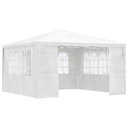 Carpa profesional para fiestas con paredes blanco 90 g/m² 4x4 m v7680 Vetonek