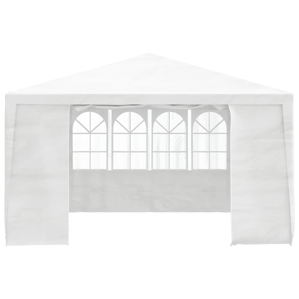 Carpa profesional para fiestas con paredes blanco 90 g/m² 4x4 m v7680 - Vetonek
