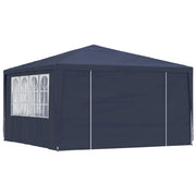 Carpa profesional para fiestas con paredes azul 90 g/m² 4x4 m v26 - Vetonek