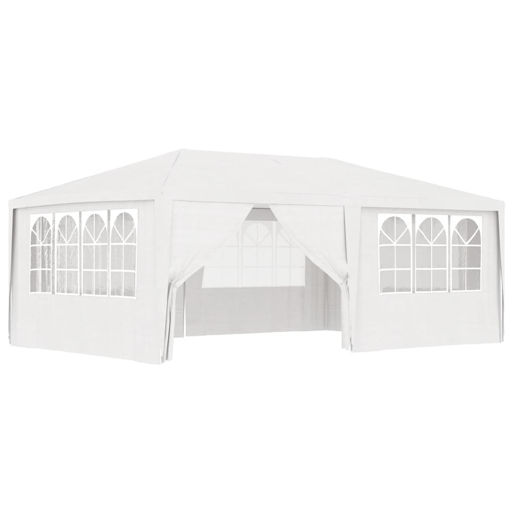 Carpa profesional para fiestas con paredes blanco 90 g/m² 4x6 m v7703 Vetonek