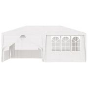 Vetonek Carpa profesional para fiestas con paredes blanco 90 g/m² 4x6 m