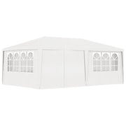 Carpa profesional para fiestas con paredes blanco 90 g/m² 4x6 m v7703 - Vetonek