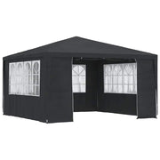 Carpa profesional para fiestas con paredes gris 90 g/m² 4x4 m v35 Vetonek