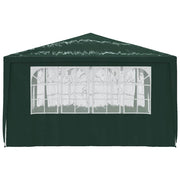 Carpa profesional para fiestas con paredes verde 90 g/m² 4x4 m - Vetonek