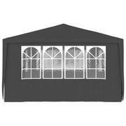 Carpa profesional para fiestas con paredes gris 90 g/m² 4x6 m v7802 - Vetonek