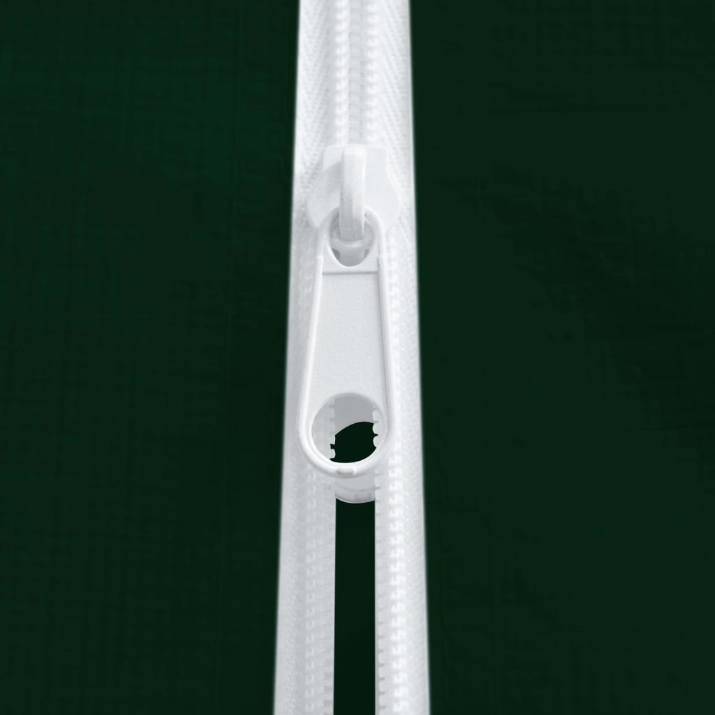 Carpa profesional para fiestas con paredes verde 90 g/m² 4x9 m v7833 - Vetonek