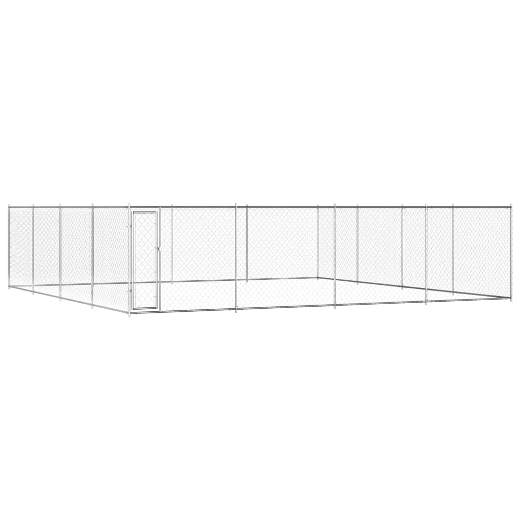 Vetonek Perrera de exterior de acero galvanizado 760x760x185 cm